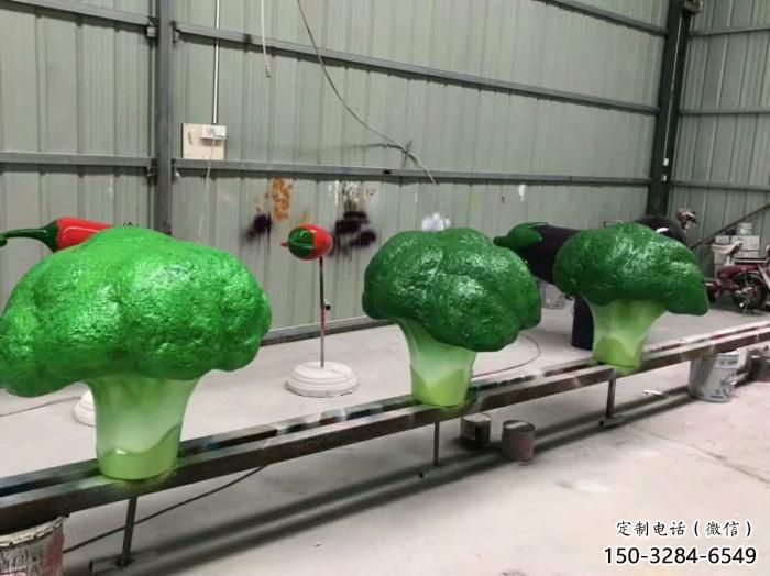 抽象大白菜雕塑 店門口彩繪雕塑 步行街擺件 抽象大白菜雕塑 店門口彩繪雕塑 步行街擺件