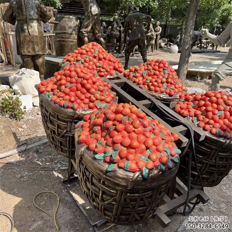 楊梅雕塑,水果仿真擺件,戶外景觀雕塑 (4) 楊梅雕塑,水果仿真擺件,戶外景觀雕塑 (4)