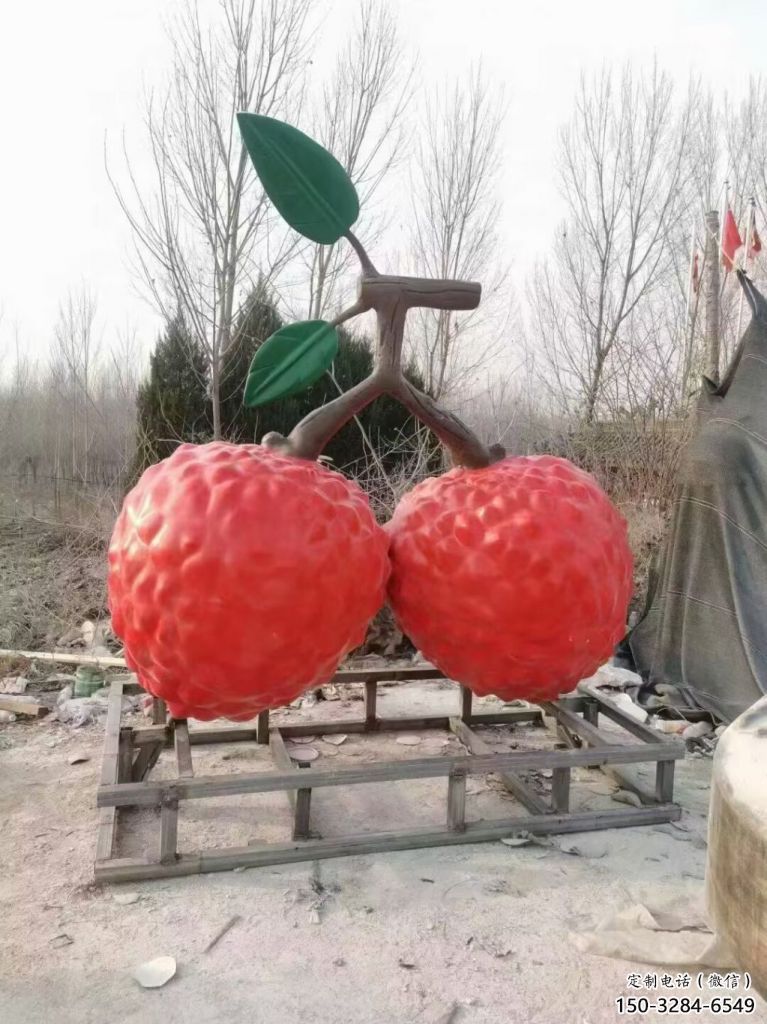 楊梅雕塑,水果仿真擺件,戶外景觀雕塑 (5) 楊梅雕塑,水果仿真擺件,戶外景觀雕塑 (5)
