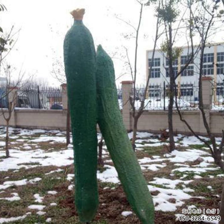 戶外苦瓜雕塑 噴漆果蔬雕塑 燈光瓜果雕塑 戶外苦瓜雕塑 噴漆果蔬雕塑 燈光瓜果雕塑