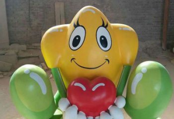 廣場(chǎng)苦瓜雕塑 抽象果蔬雕塑 烤漆瓜果雕塑