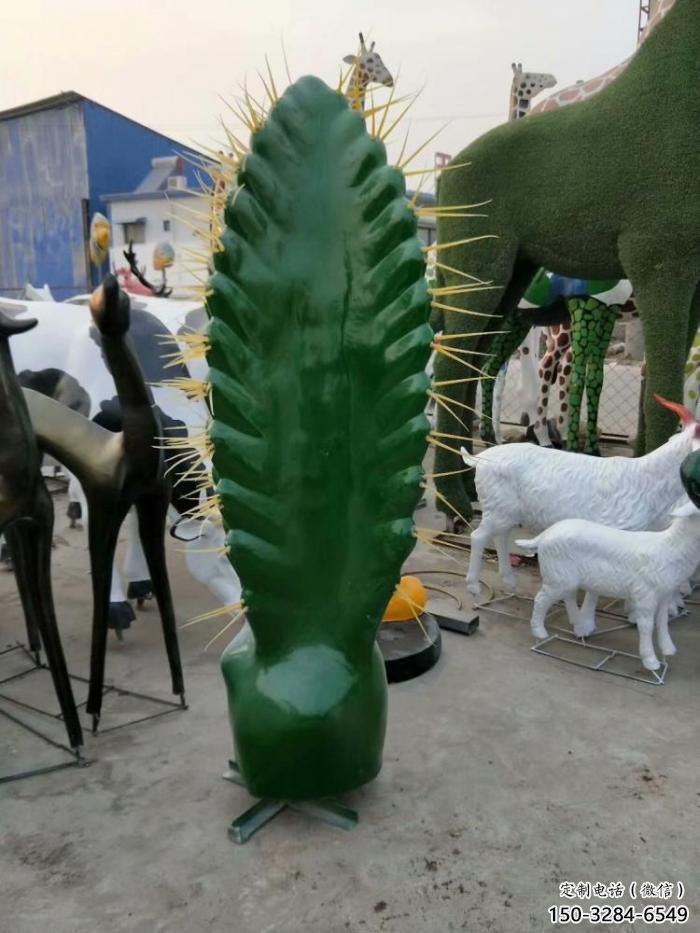 公園仙人掌雕塑 戶外植物雕塑 抽象花卉雕塑 公園仙人掌雕塑 戶外植物雕塑 抽象花卉雕塑