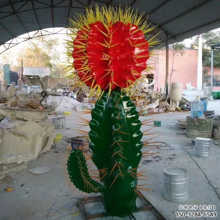 廣場(chǎng)仙人掌雕塑 公園仿真雕塑 抽象擺件 廣場(chǎng)仙人掌雕塑 公園仿真雕塑 抽象擺件