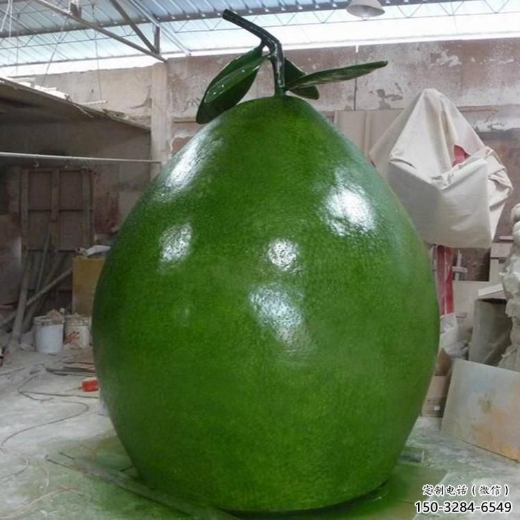 園林柚子雕塑 大型果蔬雕塑 中式水果雕塑 園林柚子雕塑 大型果蔬雕塑 中式水果雕塑