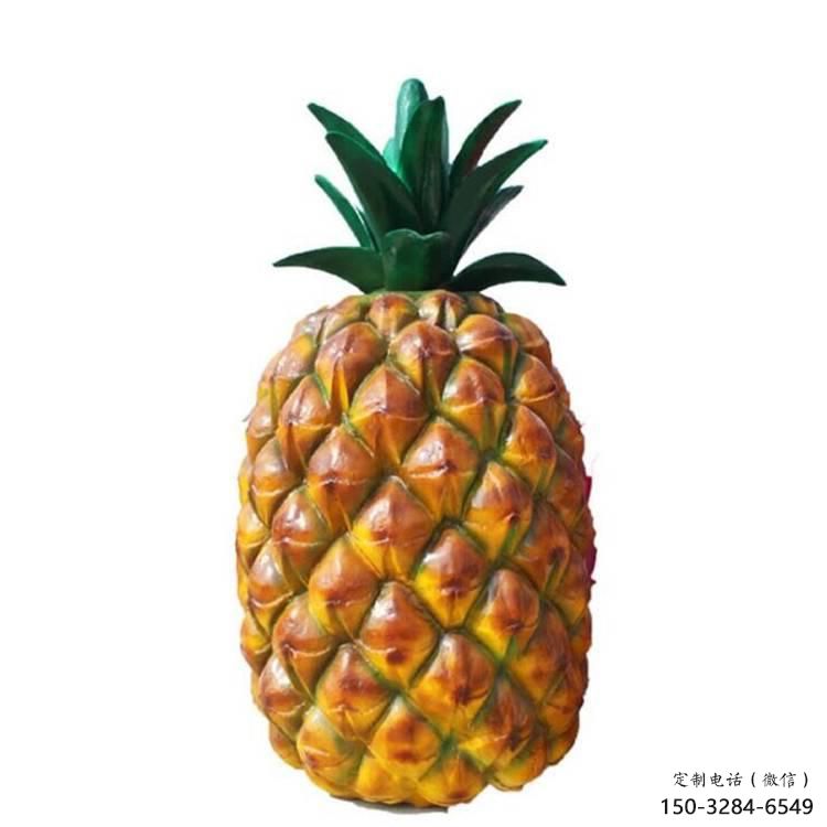 公園菠蘿雕塑 酒店門口雕塑 彩繪擺件 公園菠蘿雕塑 酒店門口雕塑 彩繪擺件