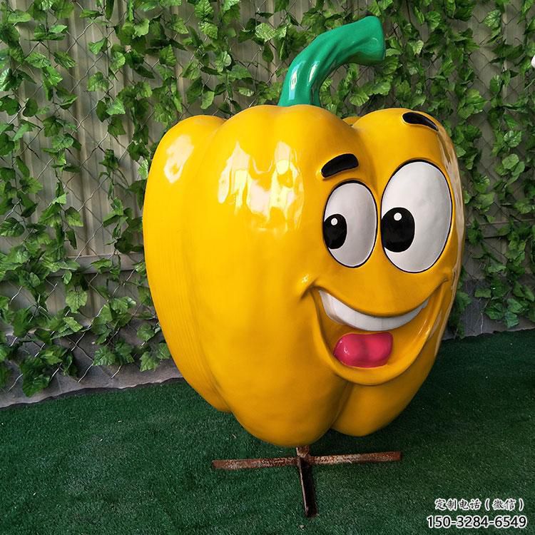 店門口青椒雕塑 創意景觀雕塑 仿真擺件 店門口青椒雕塑 創意景觀雕塑 仿真擺件