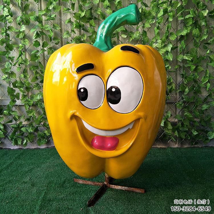 園林青椒雕塑 城市廣場雕塑 步行街擺件 園林青椒雕塑 城市廣場雕塑 步行街擺件
