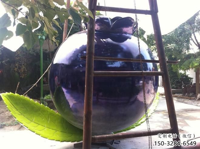 大型藍莓雕塑 商業街廣場雕塑 古銅色擺件 大型藍莓雕塑 商業街廣場雕塑 古銅色擺件