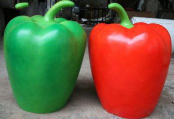 青椒雕塑 廣場蔬菜雕塑 門口小品