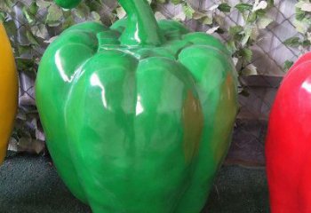 庭院青椒雕塑 城市古銅色雕塑 蔬菜小品