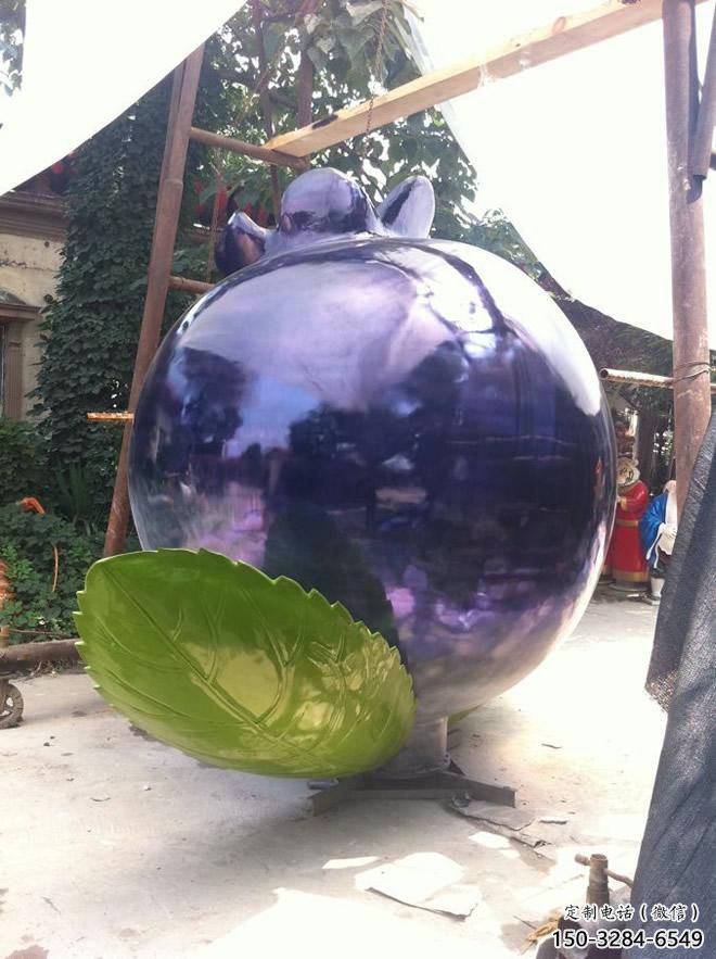 庭院藍莓雕塑 城市古銅色雕塑 水果小品 庭院藍莓雕塑 城市古銅色雕塑 水果小品