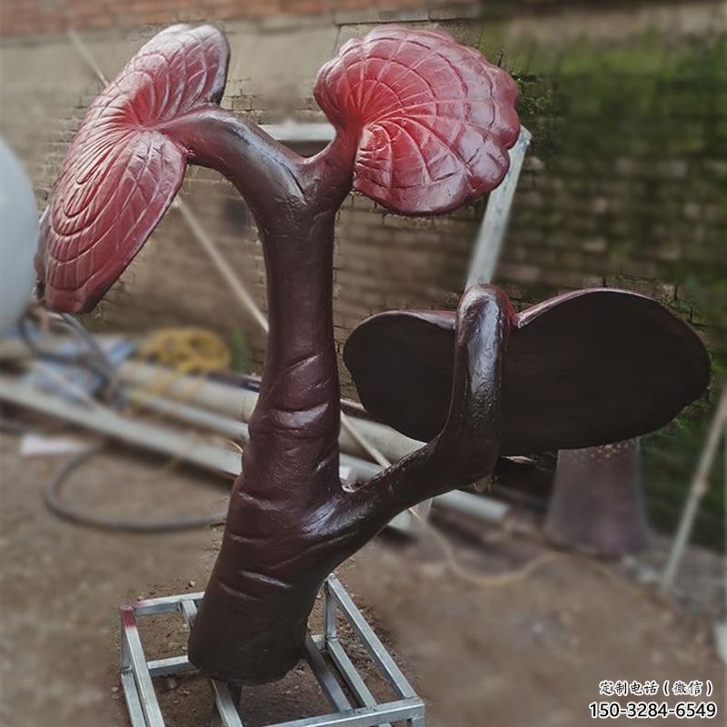 酒店靈芝雕塑 景觀美陳果蔬雕塑 現代植物雕塑 酒店靈芝雕塑 景觀美陳果蔬雕塑 現代植物雕塑