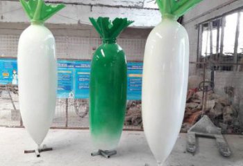 景觀蘿卜雕塑 烤漆大型蔬菜雕塑 酒店雕塑