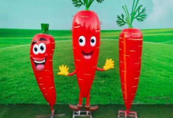 蘿卜雕塑供應(yīng)商 歐式步行街蔬菜雕塑 大型商場雕塑