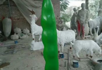 大型豆角雕塑 門口創(chuàng)意雕塑 售樓處小品