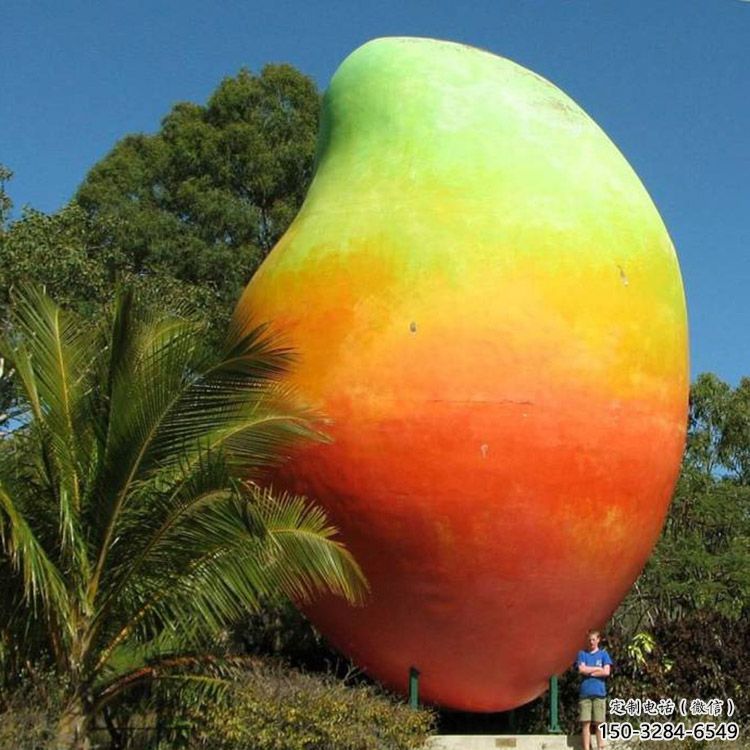 園林芒果雕塑 大型果蔬雕塑 中式水果雕塑 園林芒果雕塑 大型果蔬雕塑 中式水果雕塑