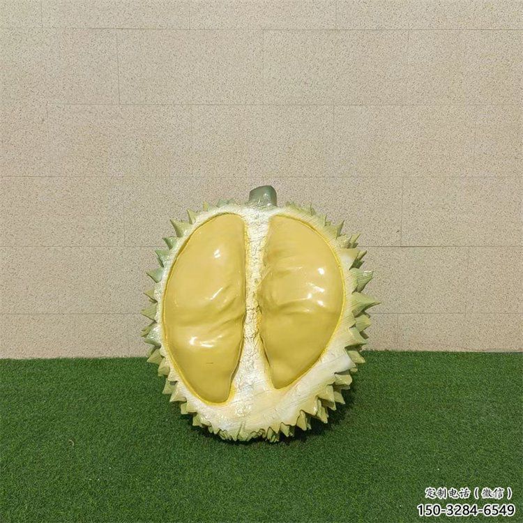 賓館榴蓮雕塑 烤漆大型果蔬雕塑 彩繪水果雕塑 賓館榴蓮雕塑 烤漆大型果蔬雕塑 彩繪水果雕塑