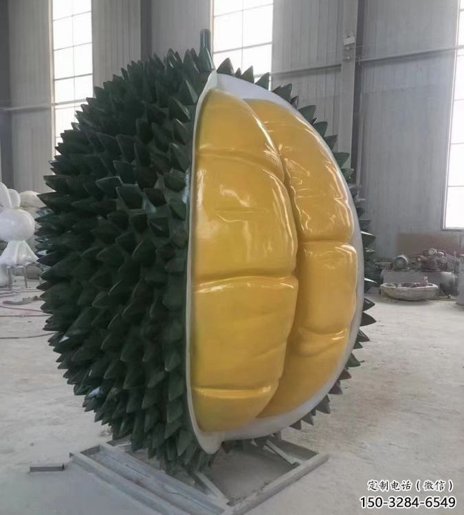 景觀榴蓮雕塑 彩繪剪紙果蔬雕塑 校園水果雕塑 景觀榴蓮雕塑 彩繪剪紙果蔬雕塑 校園水果雕塑