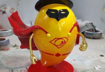 草地榴蓮雕塑 現代校園果蔬雕塑 大型水果雕塑