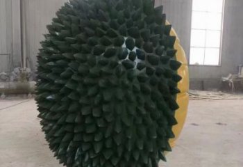 房地產榴蓮雕塑 剪影果蔬雕塑 鍛造水果雕塑