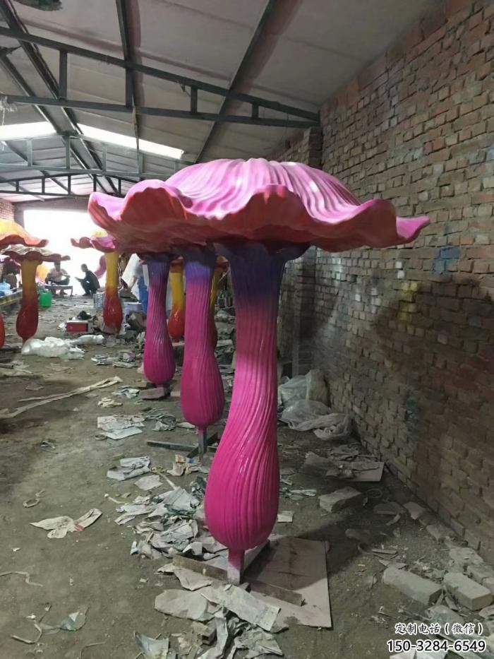 大型蘑菇雕塑 步行街果蔬雕塑 仿真擺件 大型蘑菇雕塑 步行街果蔬雕塑 仿真擺件