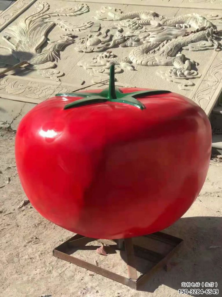 仿真番茄雕塑 酒店公園雕塑 風景區擺件 仿真番茄雕塑 酒店公園雕塑 風景區擺件