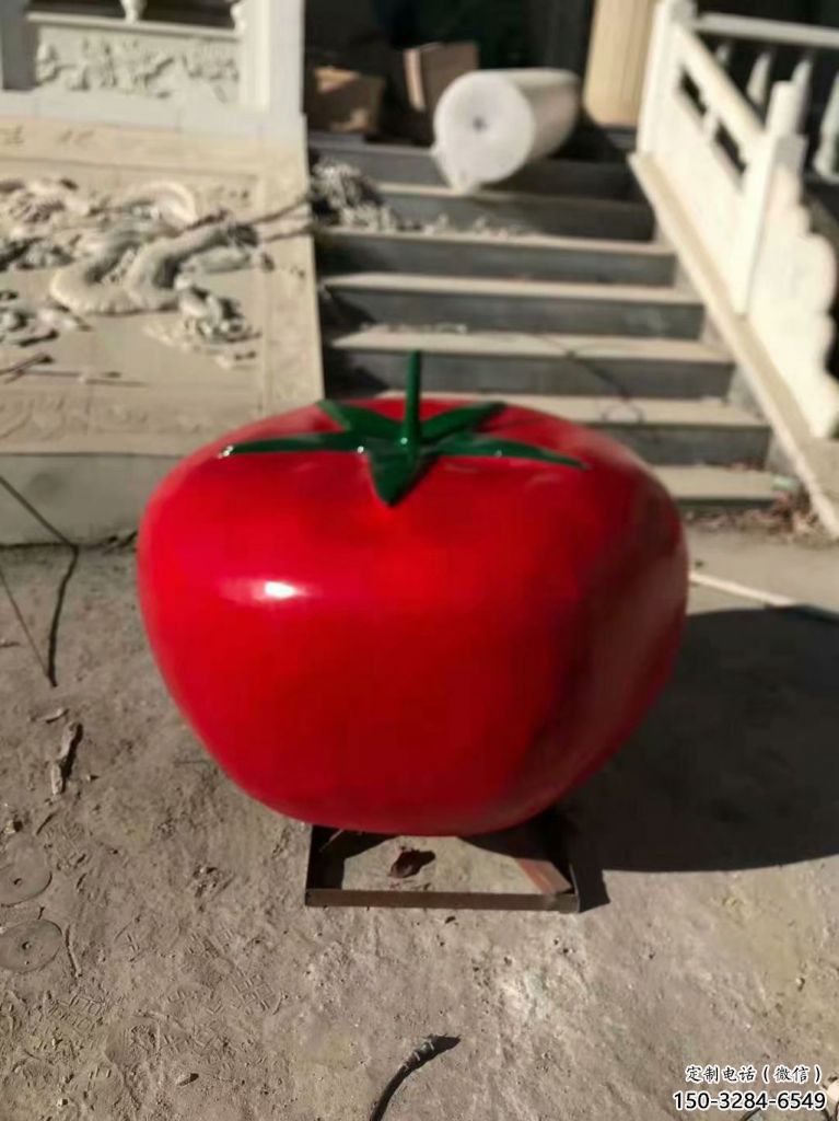 廣場(chǎng)番茄雕塑 公園仿真雕塑 抽象擺件 廣場(chǎng)番茄雕塑 公園仿真雕塑 抽象擺件