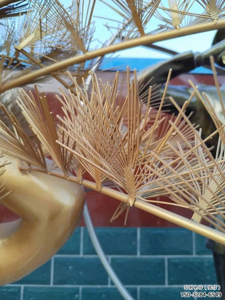 公園松樹雕塑 戶外大樹雕塑 抽象植物雕塑 公園松樹雕塑 戶外大樹雕塑 抽象植物雕塑
