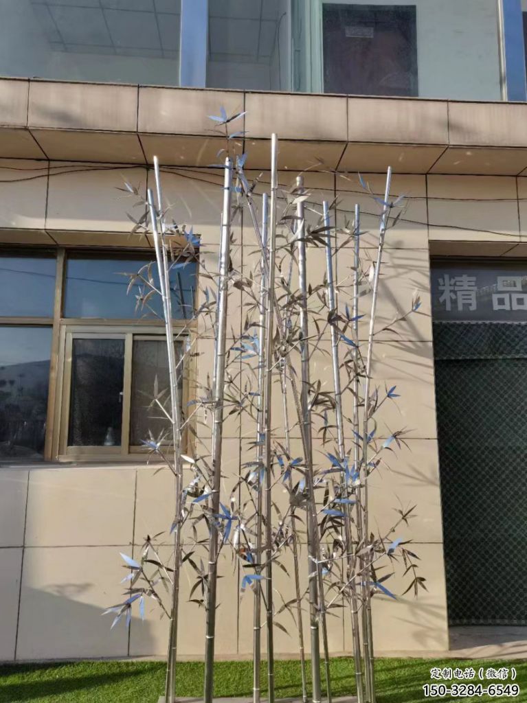 景觀竹子雕塑 烤漆大型竹類雕塑 酒店植物雕塑 景觀竹子雕塑 烤漆大型竹類雕塑 酒店植物雕塑