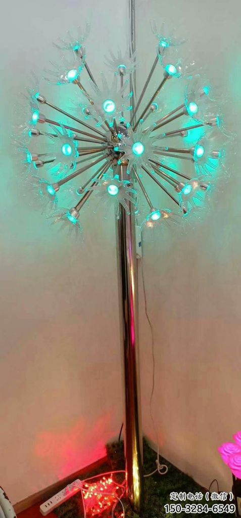 賓館蒲公英雕塑 烤漆大型花卉雕塑 歐式植物雕塑 賓館蒲公英雕塑 烤漆大型花卉雕塑 歐式植物雕塑