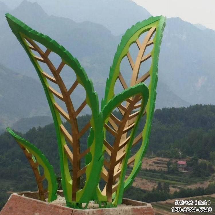 彩繪樹葉雕塑 懸空餐飲店植物雕塑 街頭花卉雕塑 彩繪樹葉雕塑 懸空餐飲店植物雕塑 街頭花卉雕塑