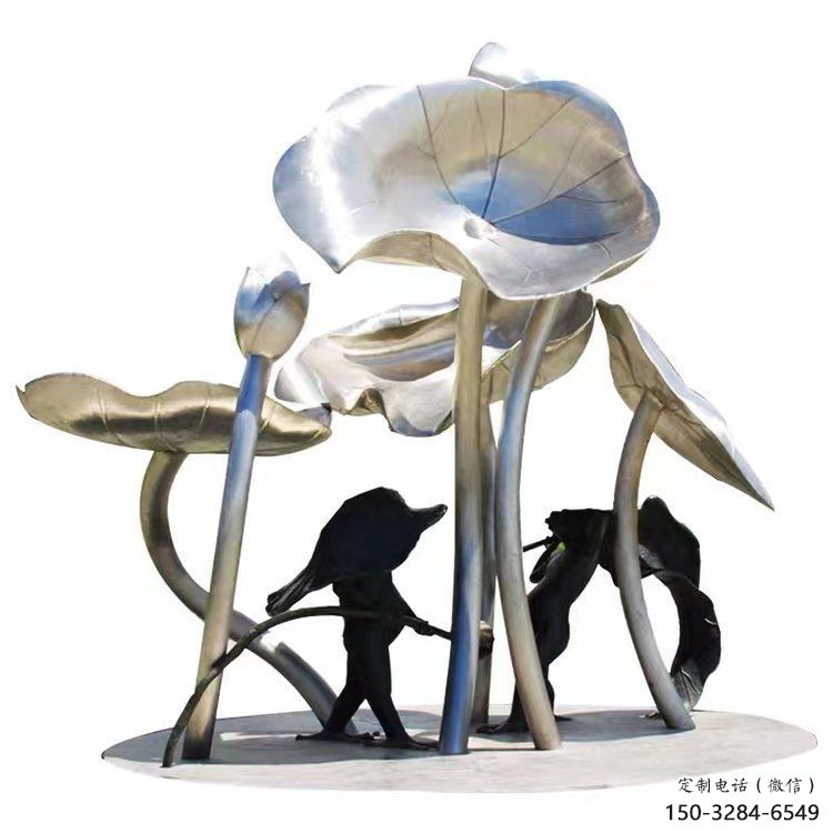 農(nóng)村荷葉雕塑 抽象藝術(shù)花卉雕塑 烤漆植物雕塑 農(nóng)村荷葉雕塑 抽象藝術(shù)花卉雕塑 烤漆植物雕塑