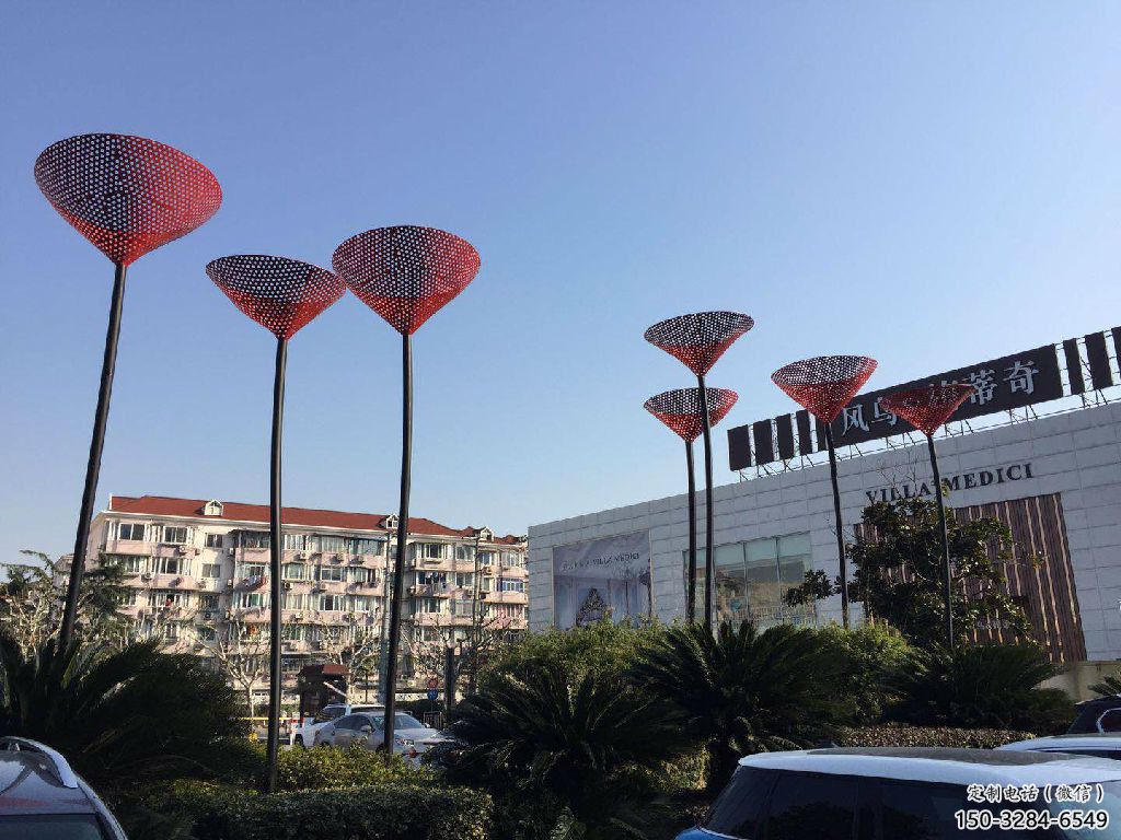 室內百合花雕塑 仿真景觀植物雕塑 大型花卉雕塑 室內百合花雕塑 仿真景觀植物雕塑 大型花卉雕塑