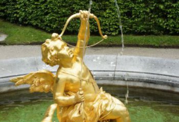 廣場丘比特雕塑 抽象歐式雕塑 烤漆肖像雕塑