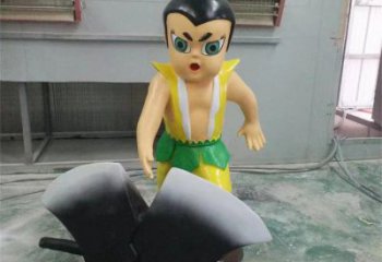 商場葫蘆娃雕塑廠家 卡通雕塑 店門口小品