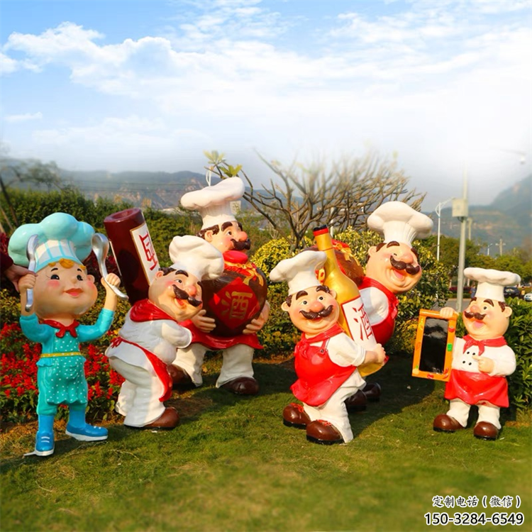 廚師雕塑 噴水園林卡通雕塑 住宅小區(qū)動漫雕塑 廚師雕塑 噴水園林卡通雕塑 住宅小區(qū)動漫雕塑