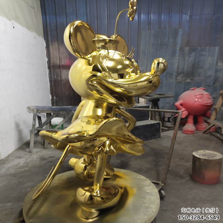 步行街米奇雕塑 游樂場卡通雕塑 鑄造動漫雕塑 步行街米奇雕塑 游樂場卡通雕塑 鑄造動漫雕塑