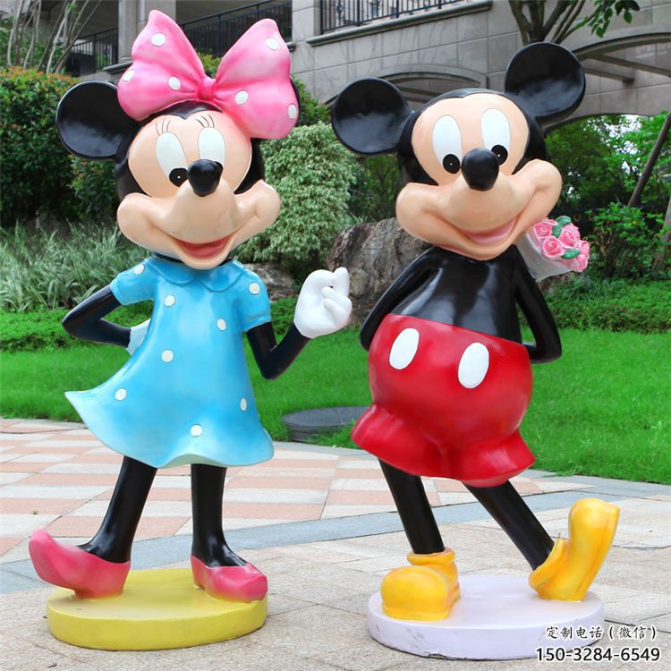 草地米奇雕塑 現(xiàn)代校園卡通雕塑 大型動(dòng)漫雕塑 草地米奇雕塑 現(xiàn)代校園卡通雕塑 大型動(dòng)漫雕塑