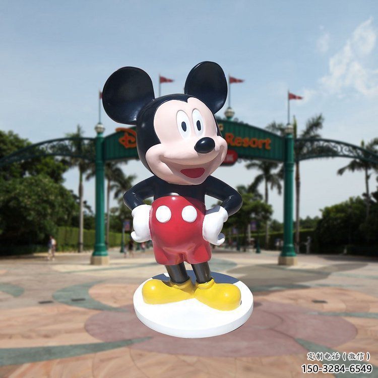 大型米奇雕塑 歐式步行街動(dòng)漫雕塑 彩繪卡通雕塑 大型米奇雕塑 歐式步行街動(dòng)漫雕塑 彩繪卡通雕塑