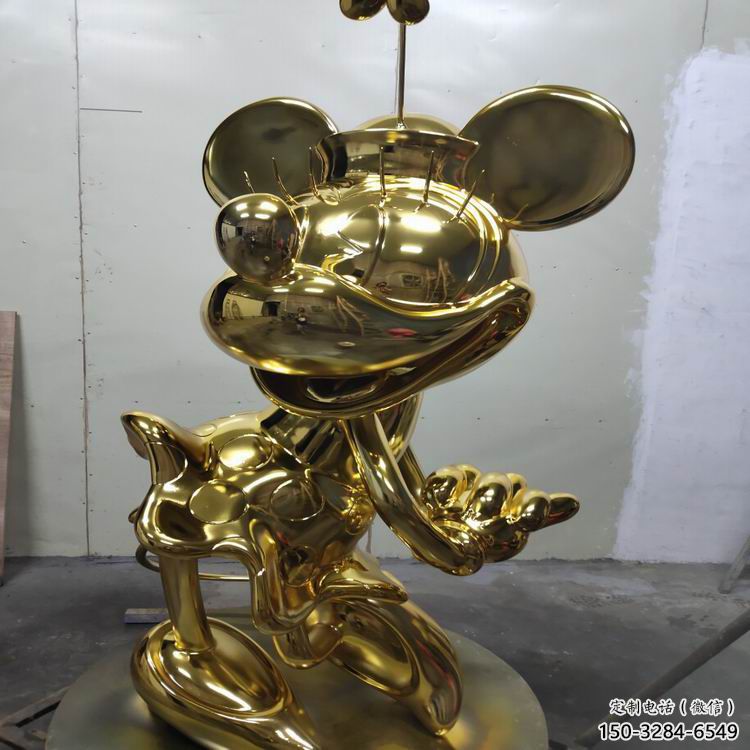 戶外米奇雕塑 噴漆卡通雕塑 燈光動漫雕塑 戶外米奇雕塑 噴漆卡通雕塑 燈光動漫雕塑