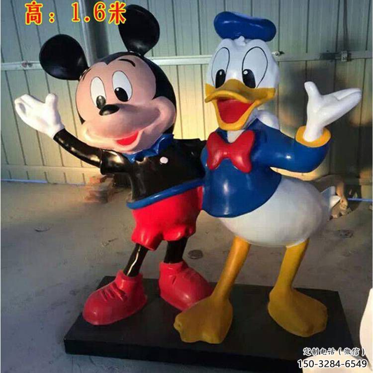 室內米奇雕塑 仿真景觀動漫雕塑 大型卡通雕塑