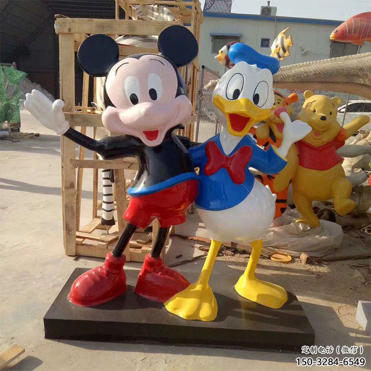 庭院米奇雕塑 公園草地卡通雕塑 鍛造動漫雕塑 庭院米奇雕塑 公園草地卡通雕塑 鍛造動漫雕塑