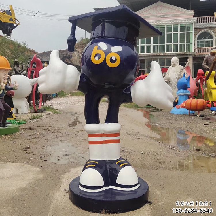 彩繪唐老鴨雕塑 懸空餐飲店卡通雕塑 街頭動漫雕塑 彩繪唐老鴨雕塑 懸空餐飲店卡通雕塑 街頭動漫雕塑