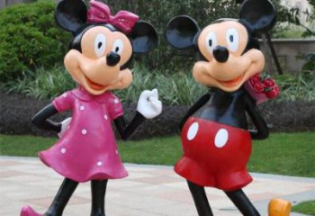 景觀米奇雕塑 仿真卡通雕塑 景觀動(dòng)漫雕塑