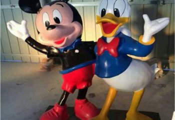 室內米奇雕塑 仿真景觀動漫雕塑 大型卡通雕塑