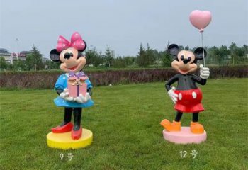 唐老鴨雕塑 景觀校園卡通雕塑 商業(yè)街動(dòng)漫雕塑