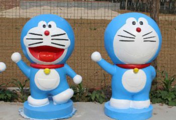 唐老鴨雕塑 烤漆大型卡通雕塑 彩繪動(dòng)漫雕塑