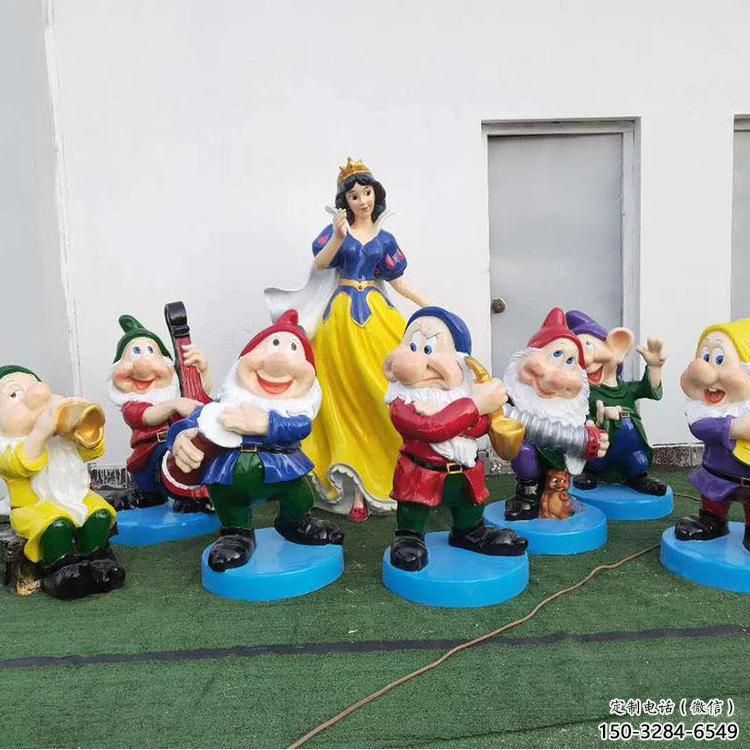景觀白雪公主雕塑 仿真卡通雕塑 景觀動漫雕塑 景觀白雪公主雕塑 仿真卡通雕塑 景觀動漫雕塑