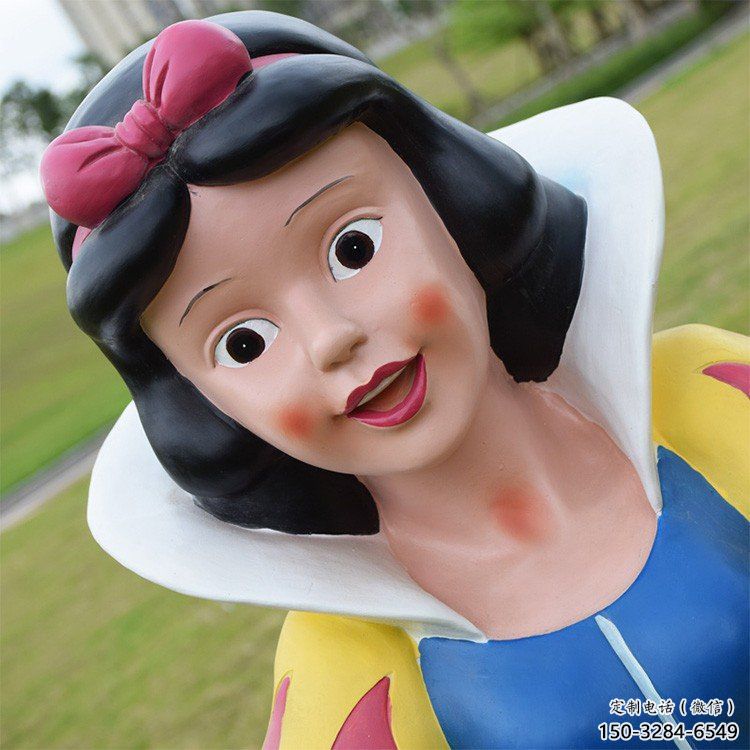 庭院白雪公主雕塑 公園草地卡通雕塑 鍛造動漫雕塑 庭院白雪公主雕塑 公園草地卡通雕塑 鍛造動漫雕塑