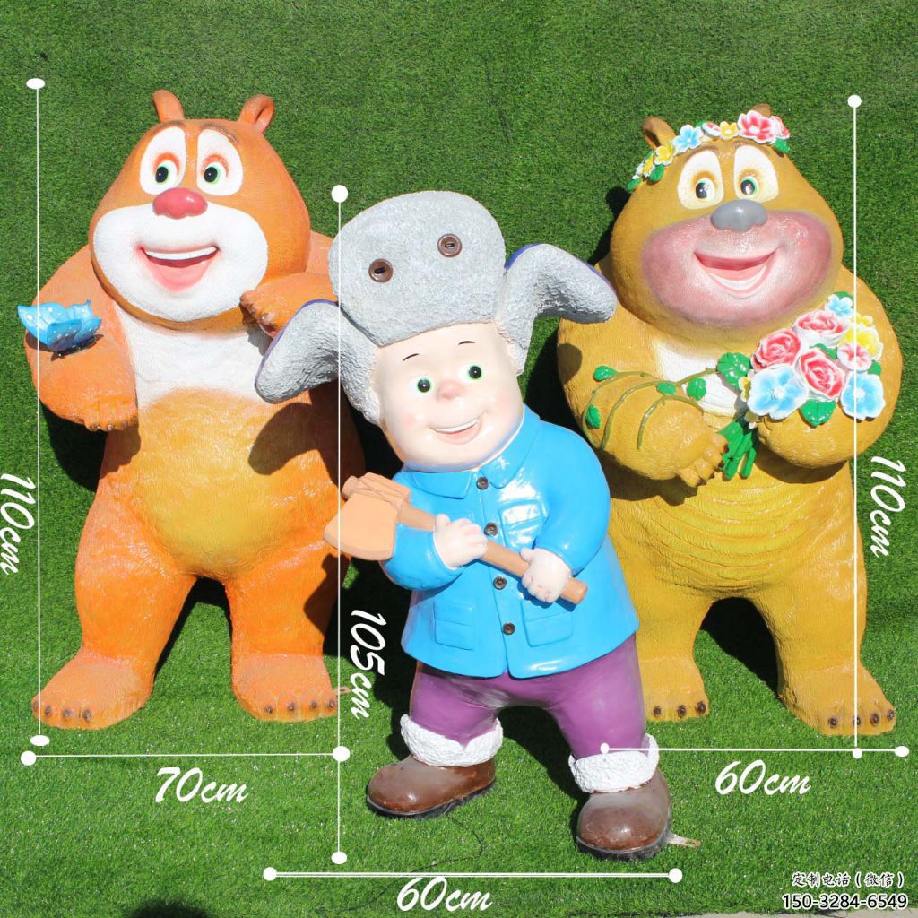 大型大頭兒子雕塑 門口創(chuàng)意雕塑 售樓處小品